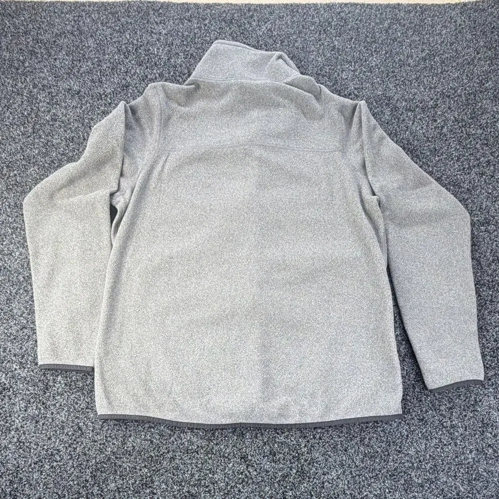 REI Co-op Mens Gray Full Zip Jacket Stand-Up Collar Zipped Pockets XL